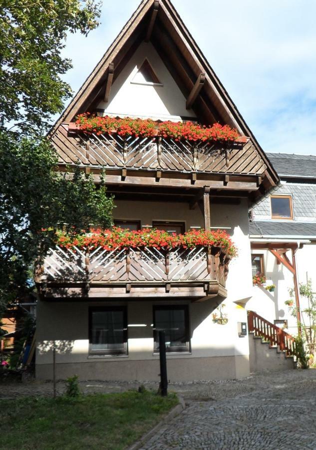 Ferienwohnung Neubert Wolkenstein Dış mekan fotoğraf
